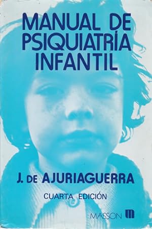 Image du vendeur pour Manual de psiquiatra infantil mis en vente par Librera Cajn Desastre
