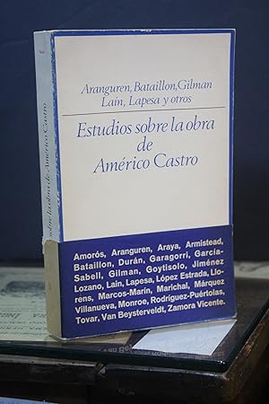 Estudios sobre la obra de Américo Castro.- Taurus.- VV.AA.
