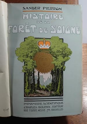 Bild des Verkufers fr Histoire De La Foret De Soigne. Orn de 116 gravures. zum Verkauf von Librairie L'Abac / Gimmic SRL