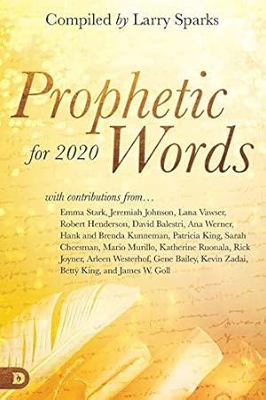 Seller image for Prophetic Words for 2020 for sale by WeBuyBooks
