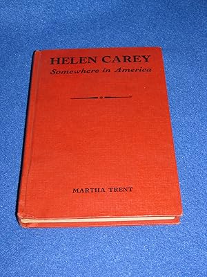 Seller image for Helen Carey Somewhere in America for sale by TNT ENTERPRIZES