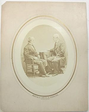 PHOTOGRAPH OF ROBERT E. LEE AND JOSEPH E. JOHNSTON