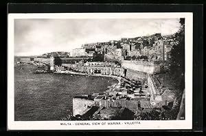 Ansichtskarte Valletta, General View of Marina-Valletta