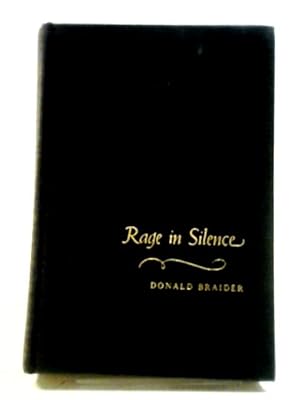 Bild des Verkufers fr Rage In Silence, A Novel Based On The Life Of Goya zum Verkauf von World of Rare Books
