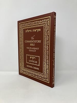 Image du vendeur pour The Commentators' Bible: Leviticus: The Rubin JPS Miqra'ot Gedolot mis en vente par Southampton Books