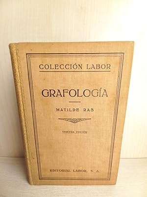 Imagen del vendedor de Grafologa. Matilde Ras. Editorial Labor, coleccin Labor, 1942. a la venta por Bibliomania