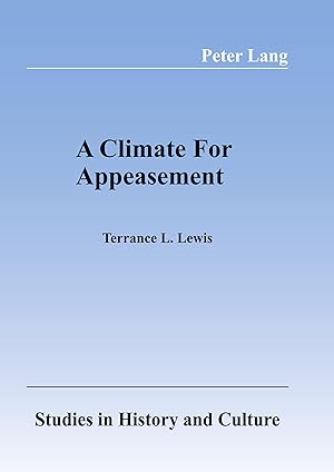 Image du vendeur pour A Climate For Appeasement mis en vente par moluna