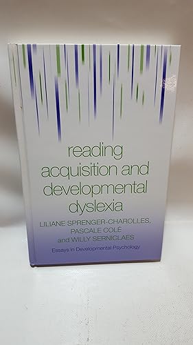 Bild des Verkufers fr Reading Acquisition and Developmental Dyslexia (Essays in Developmental Psychology) zum Verkauf von Cambridge Rare Books