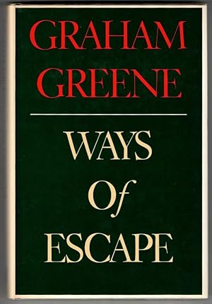 Seller image for Ways of Escape. for sale by Ainsworth Books ( IOBA)