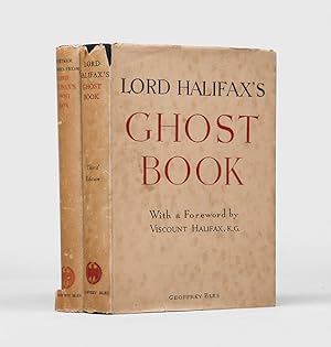 Imagen del vendedor de Lord Halifax's Ghost Book. A Collection of Stories of Haunted House, Apparitions and Supernatural Occurrences. With an Introduction by Viscount Halifax; [together with] Further Stories from Lord Halifax's Ghost Book. With a Foreword by Viscount Halifax, and an Introduction by J. G. Lockhart. a la venta por Peter Harrington.  ABA/ ILAB.