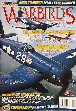 Warbirds International Magazine Vol.36, No.11, December 2017