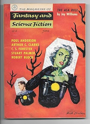 Seller image for The Magazine of Fantasy and Science Fiction: June, 1956 for sale by Dark Hollow Books, Member NHABA, IOBA