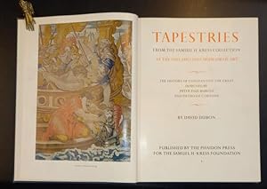 Seller image for TAPESTRIES FROM THE SAMUEL H. KRESS COLLECTION AT THE PHILADELPHIA MUSEUM OF ART. The History of Constantine the Great Designed by Peter Paul Rubens and Pietro da Cortona. for sale by studio bibliografico pera s.a.s.