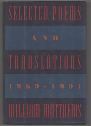 Bild des Verkufers fr Selected Poems and Translations 1969-1991 zum Verkauf von Jeff Hirsch Books, ABAA