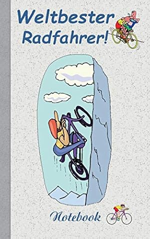 Seller image for Weltbester Radfahrer: Motiv Notizbuch, Notebook, Einschreibbuch, Tagebuch, Kritzelbuch im praktischen Pocketformat for sale by WeBuyBooks