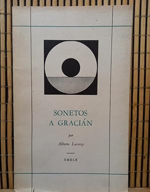 Seller image for Sonetos a Gracin - Solo 500 ejemplares for sale by Libros de Ultramar Alicante