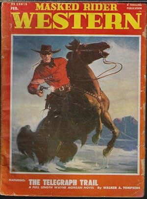 Image du vendeur pour MASKED RIDER WESTERN: February, Feb. 1952 mis en vente par Books from the Crypt