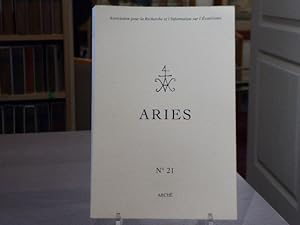 Seller image for ARIES - Association pour la Recherche et l'Information sur l'sotrisme - N21. for sale by Tir  Part