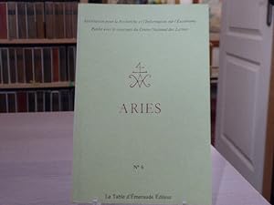 Imagen del vendedor de ARIES - Association pour la Recherche et l'Information sur l'sotrisme - N6. a la venta por Tir  Part