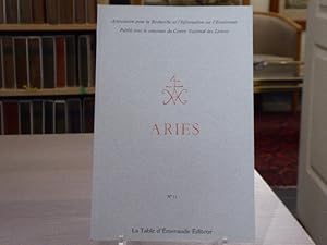 Imagen del vendedor de ARIES - Association pour la Recherche et l'Information sur l'sotrisme - N11. a la venta por Tir  Part