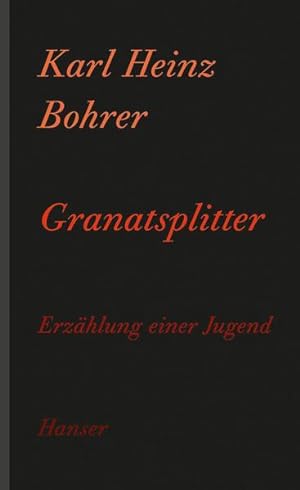 Bild des Verkäufers für Granatsplitter: Eine Erzählung zum Verkauf von Modernes Antiquariat - bodo e.V.