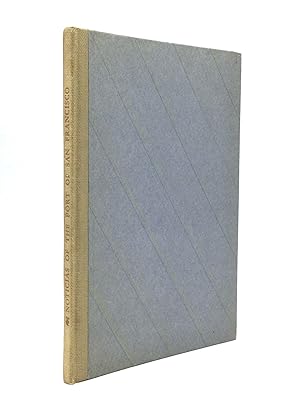 Immagine del venditore per NOTICIAS OF THE PORT OF SAN FRANCISCO in Letters of Miguel Costanso, Fray Juan Crespi and Fray Francisco Palou in the Year 1772 venduto da johnson rare books & archives, ABAA