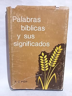 Palabras Bíblicas y sus Significados