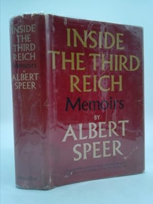 Bild des Verkufers fr Inisde The Third Reich Memoirs zum Verkauf von ThriftBooksVintage