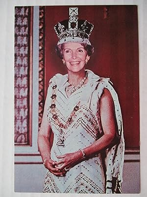 Immagine del venditore per Queen Nancy; Alfred Gescheidt 1981 artist postcard venduto da ANARTIST