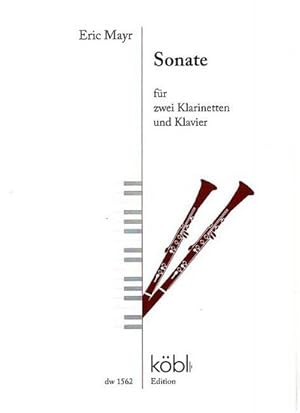 Bild des Verkufers fr Sonatefr 2 Klarinetten und Klavier : Stimmen zum Verkauf von Smartbuy