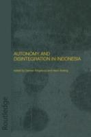 Seller image for Autonomy and Disintegration in Indonesia for sale by moluna