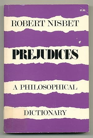Bild des Verkufers fr Prejudices: A Philosophical Dictionary zum Verkauf von Between the Covers-Rare Books, Inc. ABAA