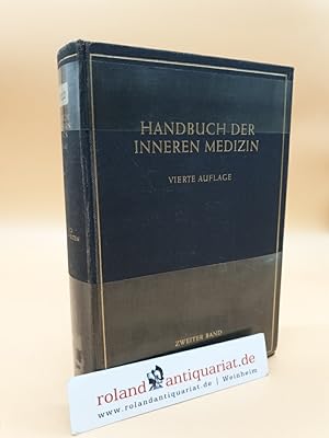 Bild des Verkufers fr Handbuch der Inneren Medizin: Band 2: Blut und Blutkrankheiten Neu bearb. Ludwig Heilmeyer ; Herbert Begemann zum Verkauf von Roland Antiquariat UG haftungsbeschrnkt