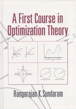 Seller image for A First Course in Optimization Theory for sale by Moraine Books