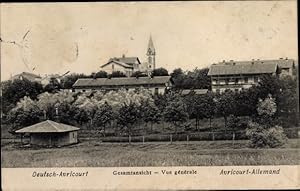 Bild des Verkufers fr Ansichtskarte / Postkarte Avricourt Allemand Deutsch Avricourt Meurthe et Moselle, Gesamtansicht zum Verkauf von akpool GmbH