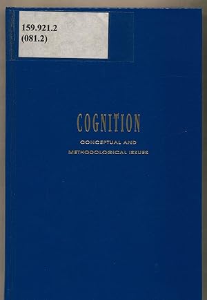 Imagen del vendedor de Cognition Conceptual and Methodological Issues a la venta por avelibro OHG