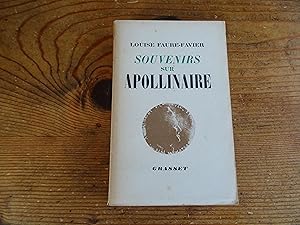 Seller image for SOUVENIRS sur APOLLINAIRE for sale by librairie ESKAL