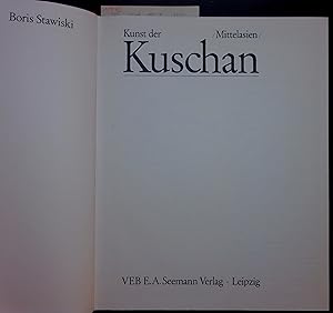 Imagen del vendedor de Kunst der Kuschan. Mittelasien a la venta por Antiquariat Bookfarm