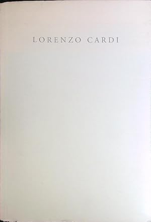 Bild des Verkufers fr Lorenzo Cardi recent works zum Verkauf von Librodifaccia