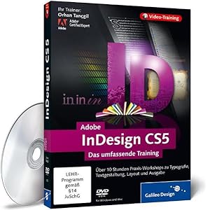 Image du vendeur pour Adobe InDesign CS5: Das umfassende Training mis en vente par buchlando-buchankauf