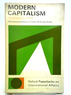 Seller image for Modern Capitalism (Oxford Paperbacks) for sale by World of Rare Books