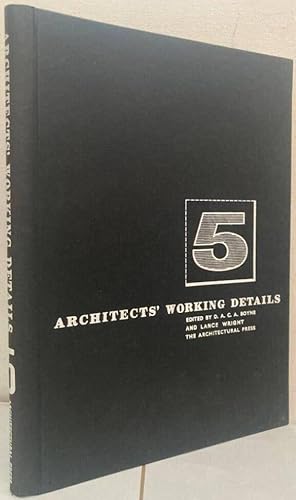 Seller image for Architect's Working Details. Volume 5 for sale by Erik Oskarsson Antikvariat