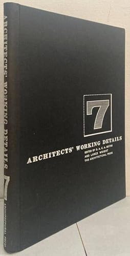 Bild des Verkufers fr Architect's Working Details. Volume 7 zum Verkauf von Erik Oskarsson Antikvariat