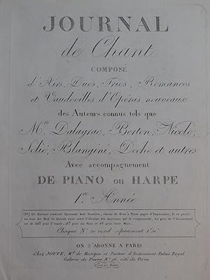 GLUCK DOCHE Pièces Chant Piano ou Harpe ca1820