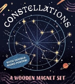 Image du vendeur pour Constellations: A Wooden Magnet Set: With fold out glow-in-the dark poster! (RP Minis) [Soft Cover ] mis en vente par booksXpress