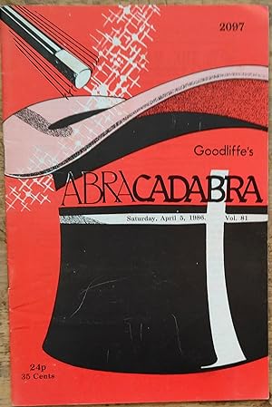 Bild des Verkufers fr Abracadabra April 5, 1986 No.2097 zum Verkauf von Shore Books