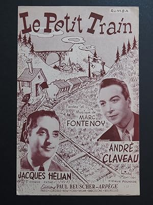 Seller image for Le Petit Train Tch-Tch Fou Marc Fontenoy Chant 1952 for sale by partitions-anciennes