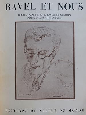 Seller image for JOURDAN-MORHANGE Hlne Ravel et Nous 1945 for sale by partitions-anciennes