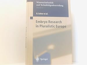 Seller image for Embryo Research in Pluralistic Europe with 26 tables for sale by Book Broker