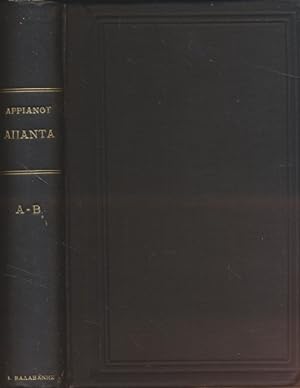 Bild des Verkufers fr Arriani: Anabasis. [2 Bde. in 1 Bd.] Bd. 2: Arriani nicomediensis Scripta Minora. zum Verkauf von Fundus-Online GbR Borkert Schwarz Zerfa